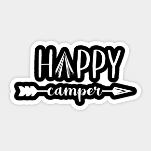 Happy Camper Sticker